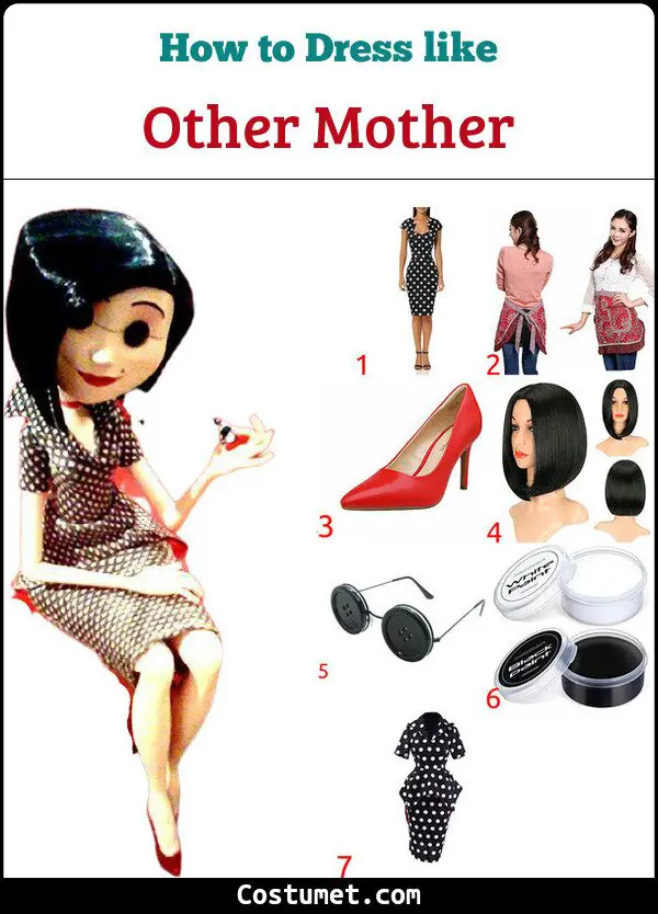Other Mother (Coraline) Costume for Cosplay & Halloween 2023